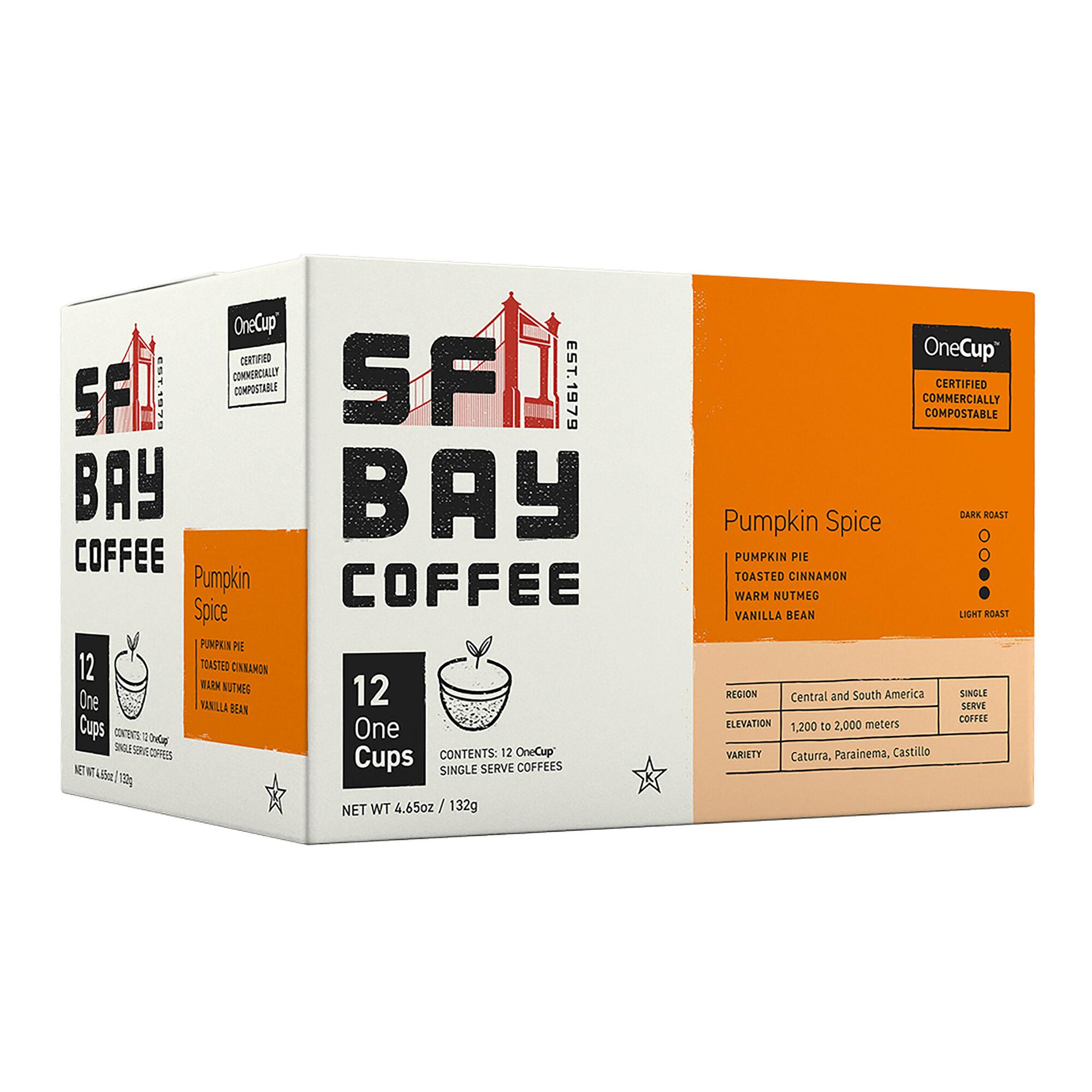 SF Bay Pumpkin Spice Coffee Pods 12 Count by World Market