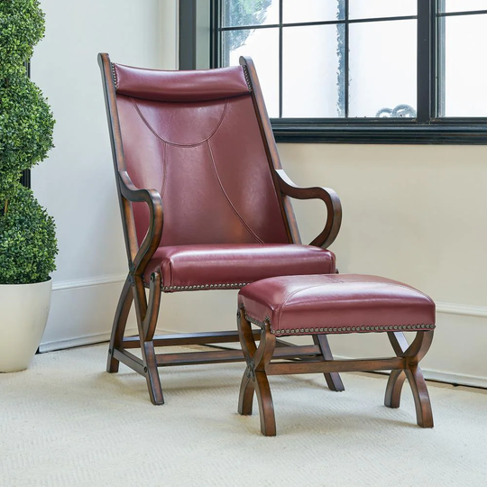 Picket House Furnishings Odessa Modern Polyester/Polyester Blend Cherry Living Room Set in Red | LHT120101