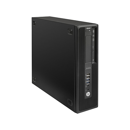 HP Workstation Z240 Refurbished Desktop Computer, Intel i5, 16GB RAM, 1TB SSD (HPZ240SFF-051791318607)
