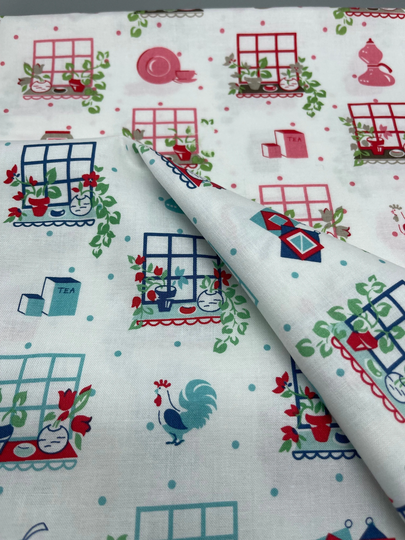 Cook Book, Window | Coral & Cottage By Lori Holt Of Bee in My Bonnet