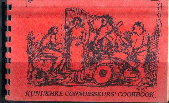 Cedar Rapids Falls Iowa Vintage 1982 Kuni & Khke Radio Connoisseurs Cookbook Ia Community Collectible Souvenir Rare Local Cook Book