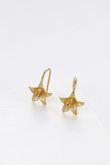 Blossom Earrings, Hanging Earrings Flower