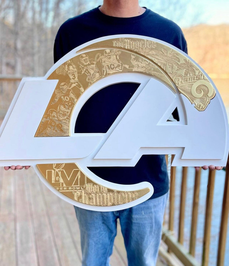 Rams Super Bowl Championship Sign