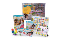 Cleo & Cuquin Family Fun! 3D Shapes Math Kit and App: Spanish/English, bilingual education, preschool ages 3-5, Kindergarten readiness, learn shapes w