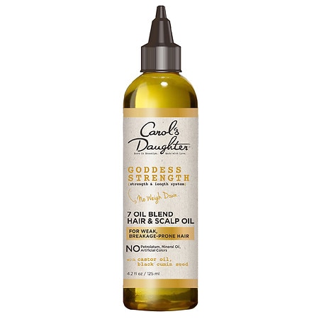 Carol's Daughter Goddess Strength 7 Oil Blend Scalp & Hair Oil With Castor Oil - 4.2 fl oz