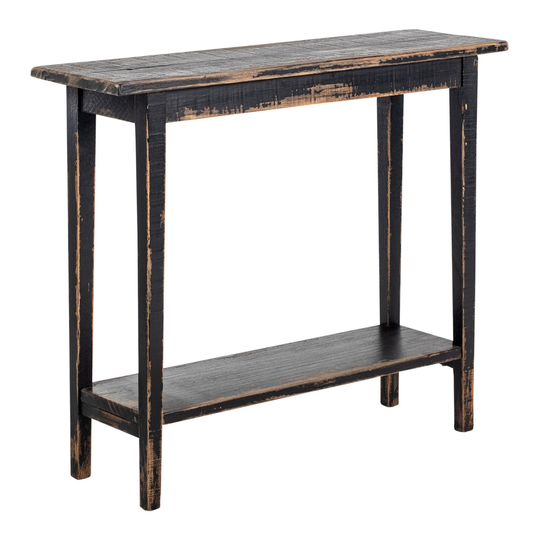 Reclaimed Pine Farmhouse Odell Console Table: White - Wood by World Market