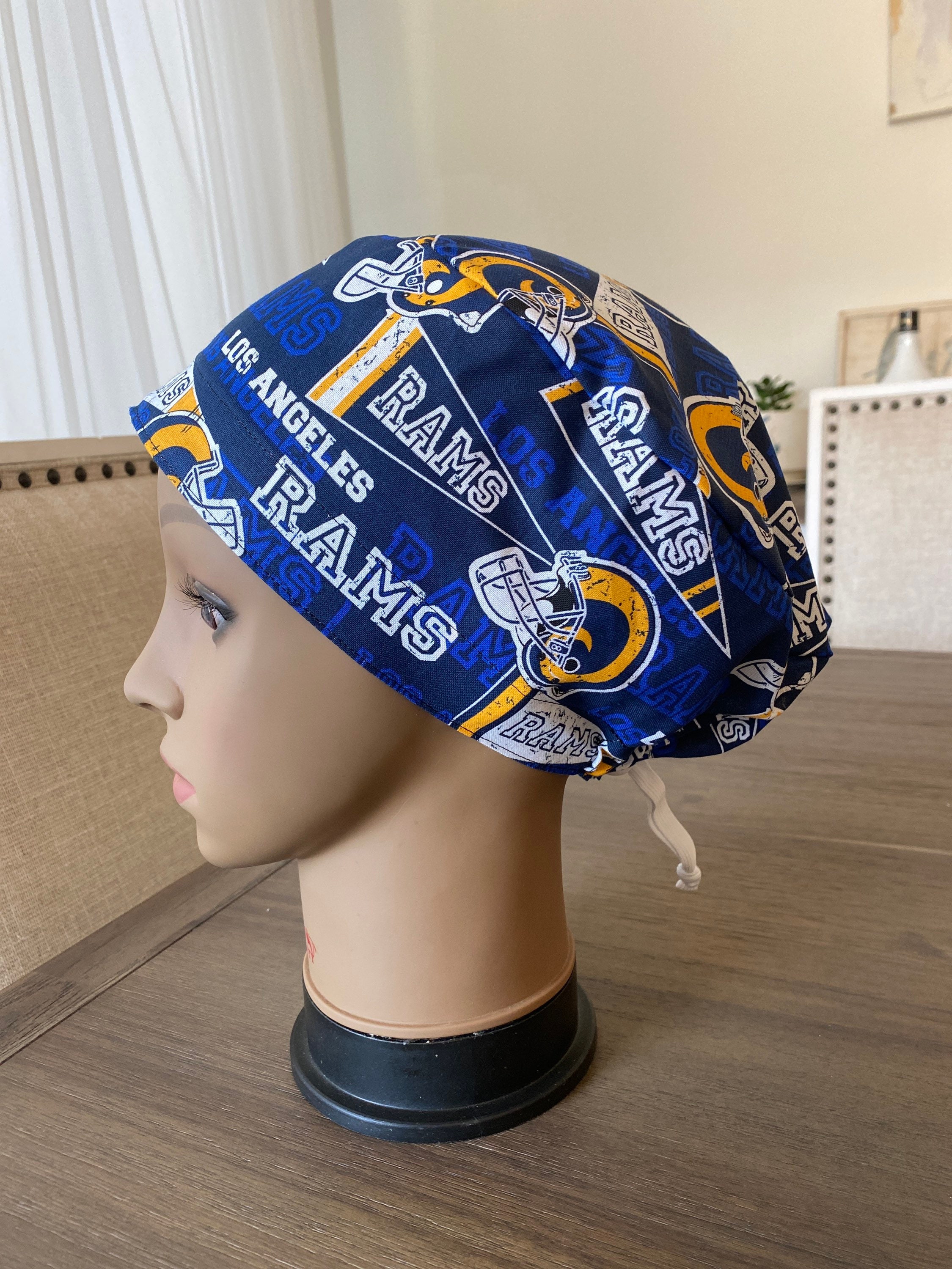 La Rams Women's Adjustable Scrub Cap Caps, European Pixie Surgical Hat, Hat