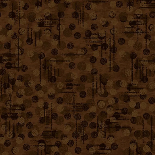 Brown Tonal Texture Blender Jot Dot By Blank Fabrics 44 Inches Wide 100% Cotton Quilting Fabric Bq-9570-39
