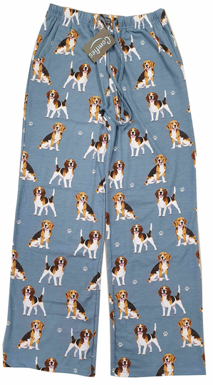 Beagle Unisex Cotton Blend Pajama Bottoms - Super Soft & Comfortable Perfect For Gifts
