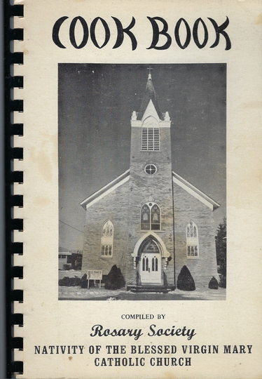Tisch Mills Wisconsin Vintage 1976 Nativity Of St Mary Catholic Church Cookbook Wi Community Favorite Recipes Collectible Rare Cook Book