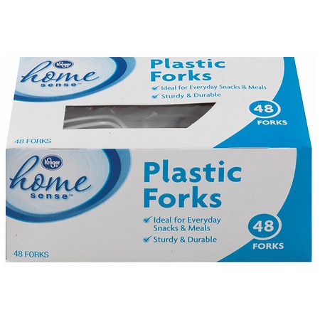 Kroger Plastic Forks - 48.0 ea