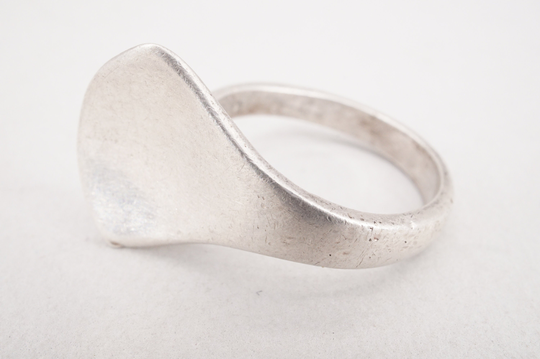 Vintage Modernist Sterling Silver Ring, Size 7