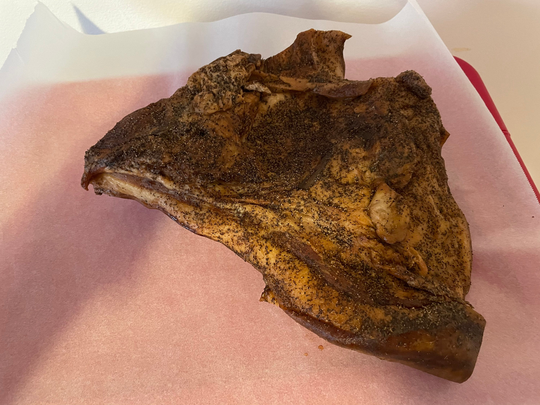 3lbs Smoked, Salted, Peppered Hog Jowl Seasoning Meat