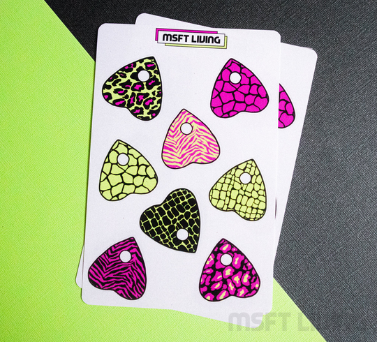 Ouija Planchette Sticker Sheet, Planner Stickers, Goth Witchy Pastel Journal Bujo Stickers