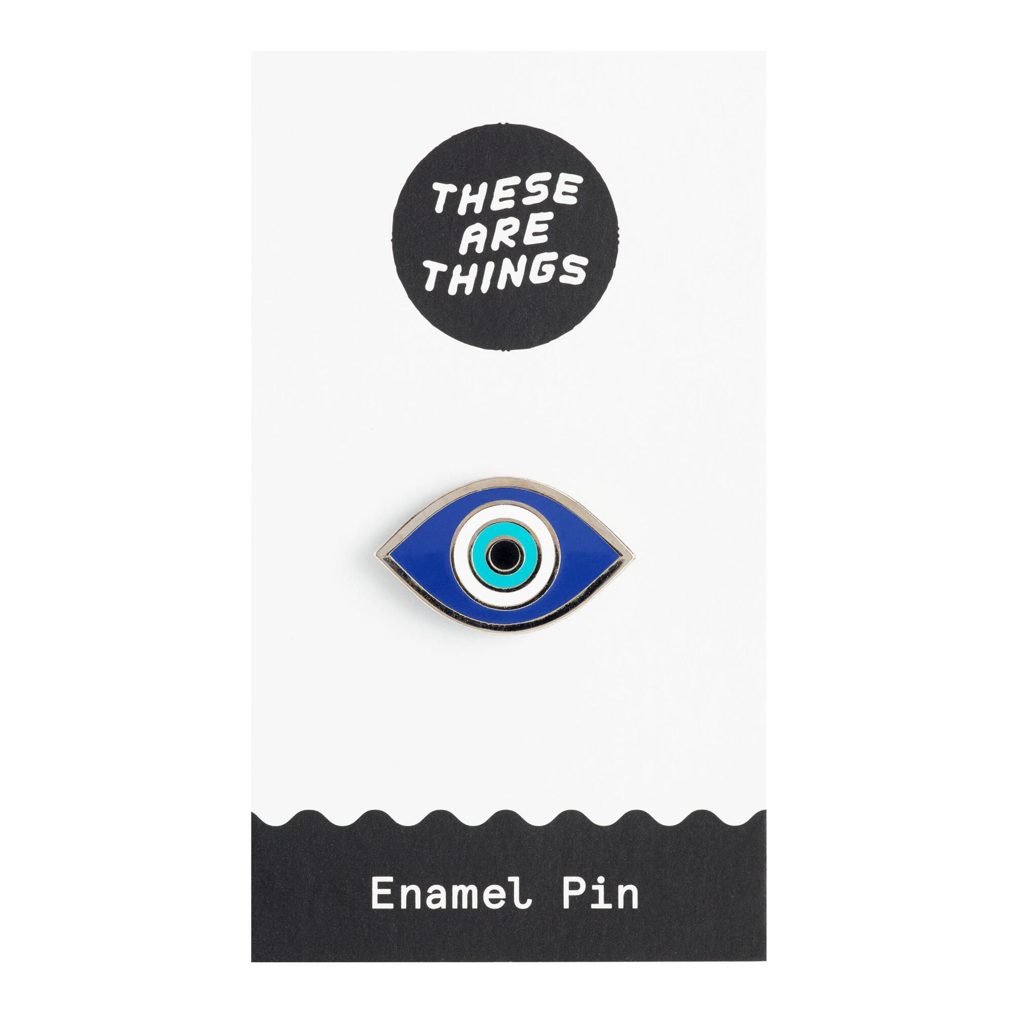 Evil Eye Enamel Pin by World Market