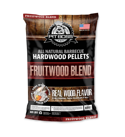 Pit Boss Fruitwood Blend 40-lb Wood Pellets | 55446