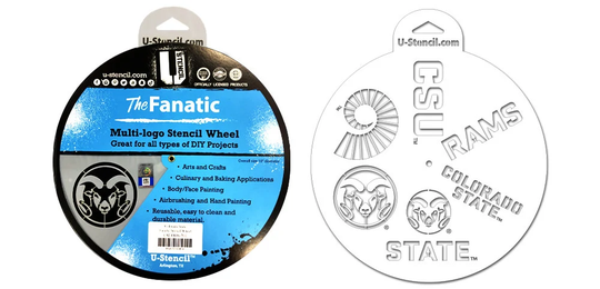 Colorado State Rams Stencil Wheel - The Fanatic