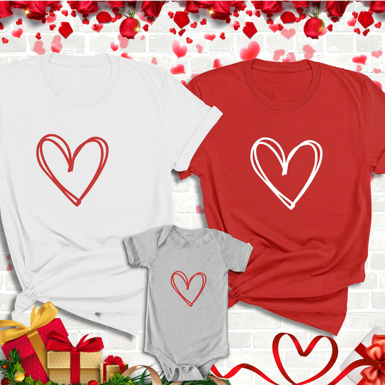 Love Shirt, Cute Valentines Day Womens Valentine, Family Love Shirt, Outfit Tee, Gift For Valentine