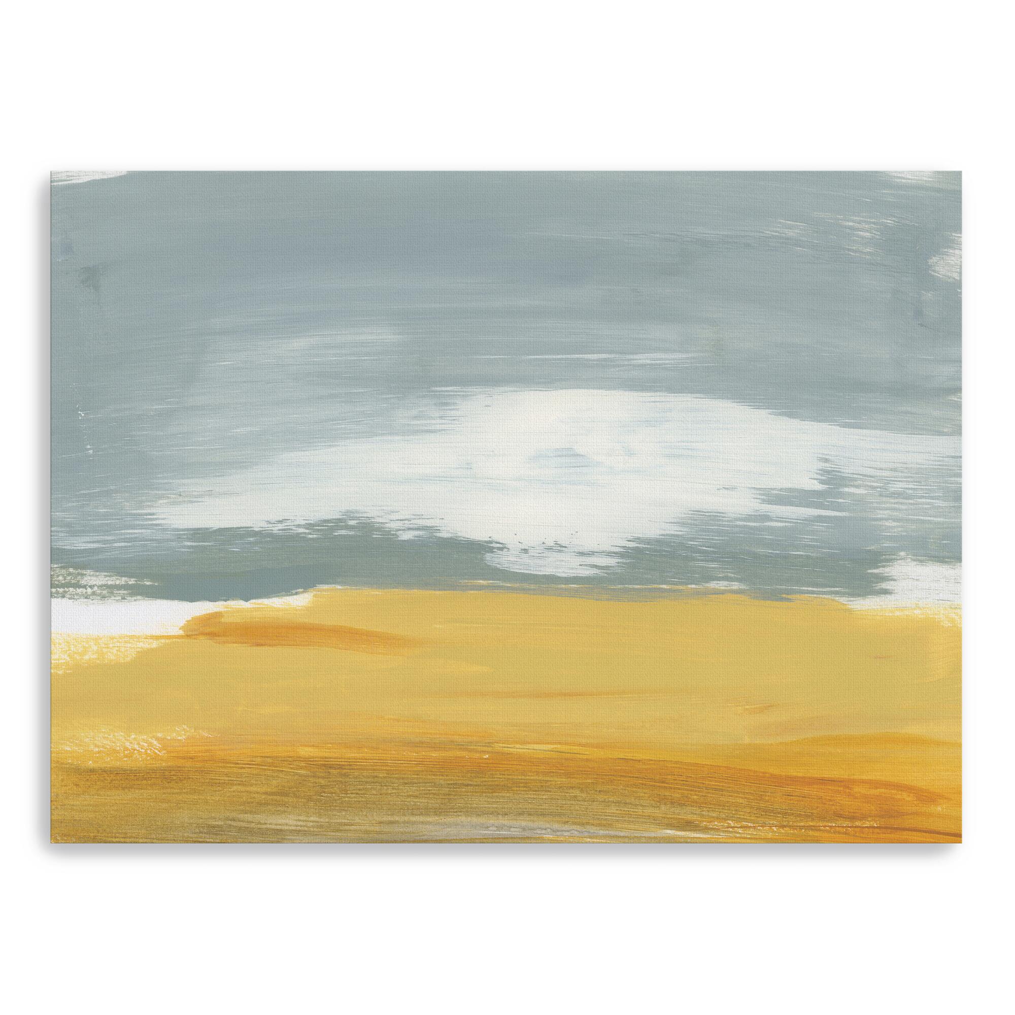 Winter Desert Abstract Canvas Wall Art - Large by World Market