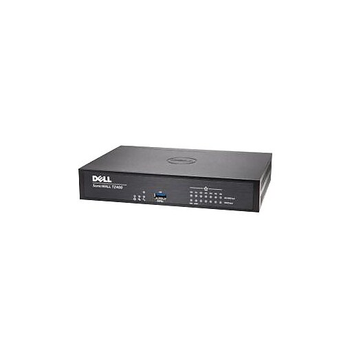 Sonicwall 7-Port Network Security/Firewall Appliance, Black (TZ400)