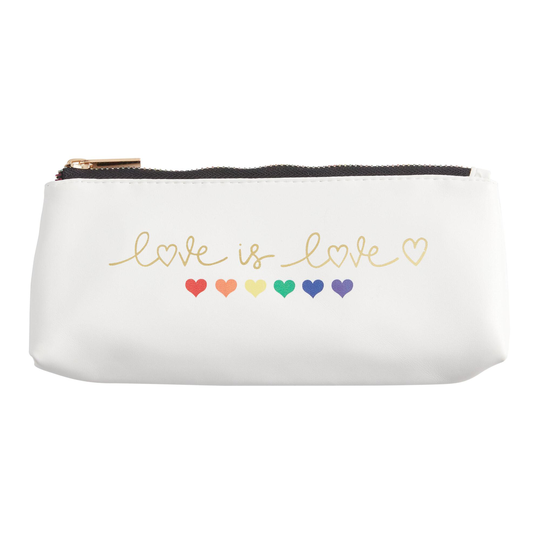 Love is Love Pencil Pouch: Multi - Fabric by World Market