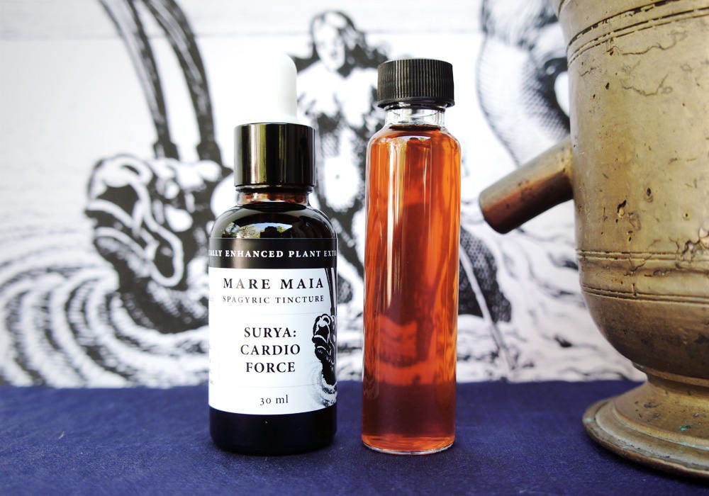 Surya Cardio Force Spagyric Blend - Alchemically Enhanced Plant Extraction
