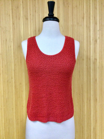1970's Vintage Toppers Cotton Knit Tank Top