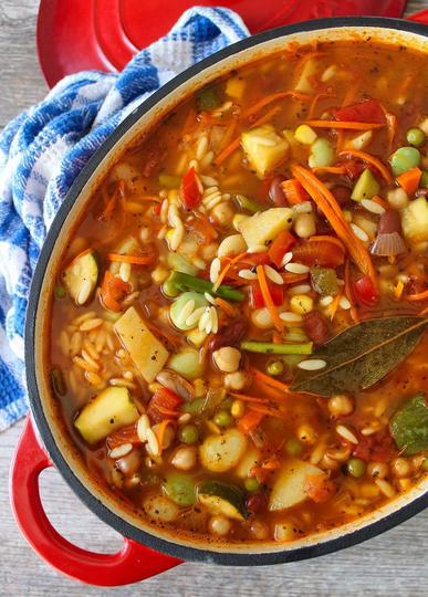 Vegetable Orzo Soup Mix