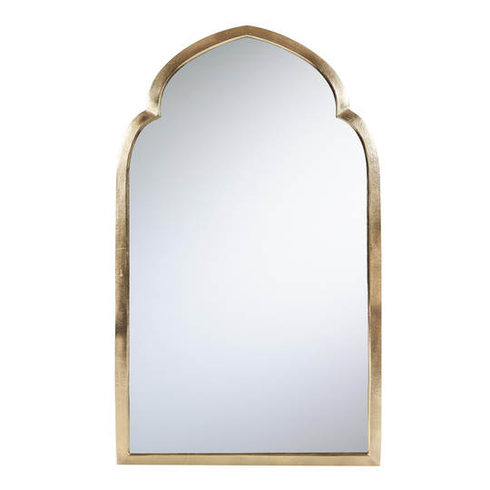 Gold Metal Mehrab Wall Mirror by World Market