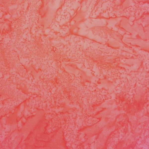 Salmon Eggs Pink Blender Hand-Dyed Bali Batik From By Mirah Fabrics - Moonlight Melody Collection
