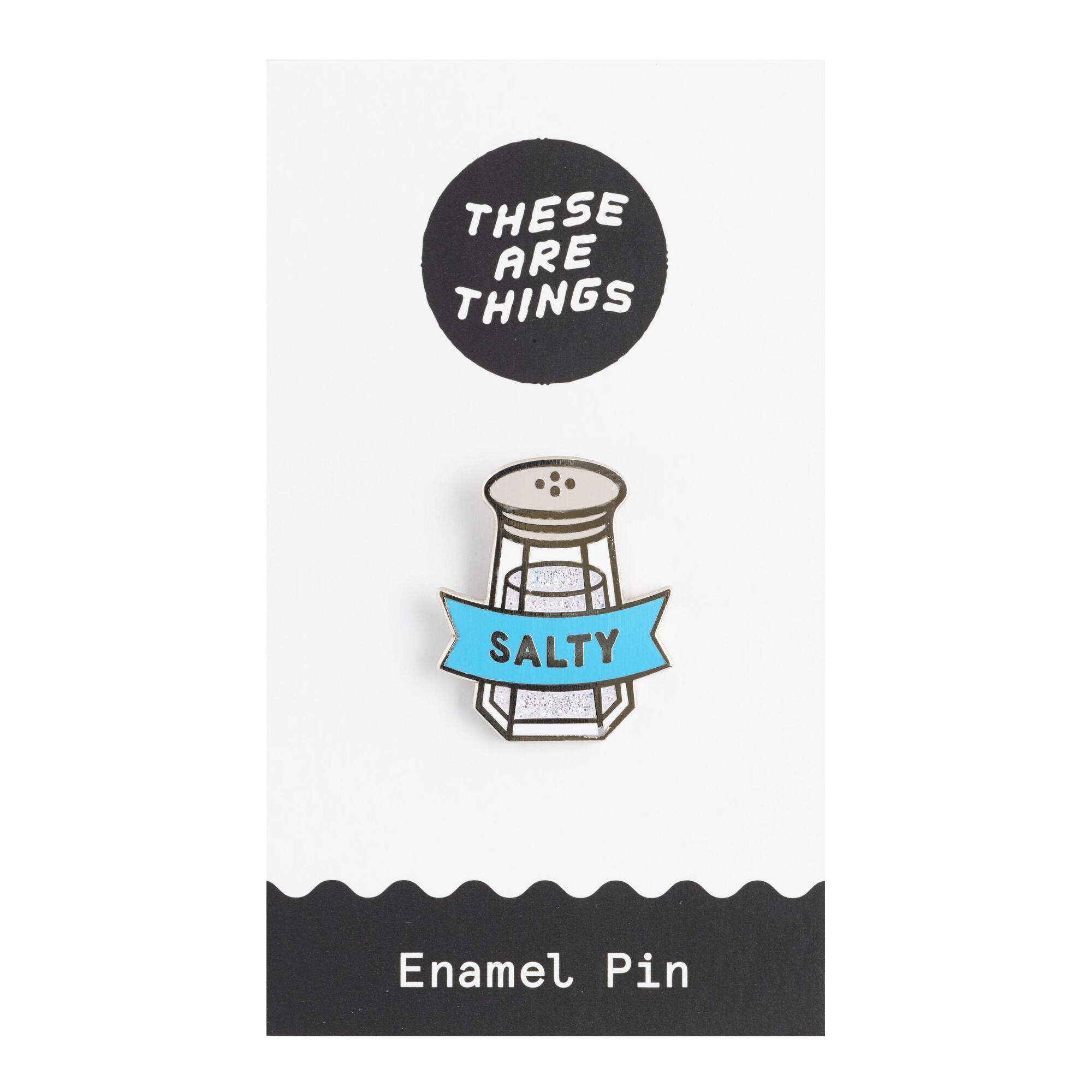 Salty Enamel Pin by World Market