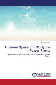 Optimal Operation Of Hydro Power Plants Sharma Ram Author