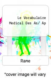 Le Vocabulaire Medical Des As/ Ap