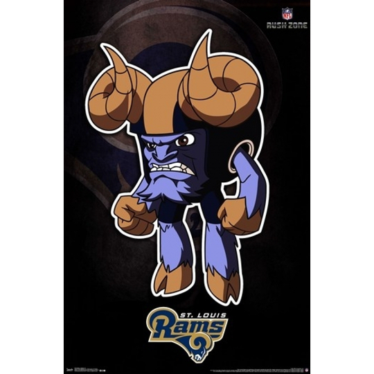 St. Louis Rams - Rusher 13 Poster Poster Print - Item # VARTIARP2113 - 22 x 34