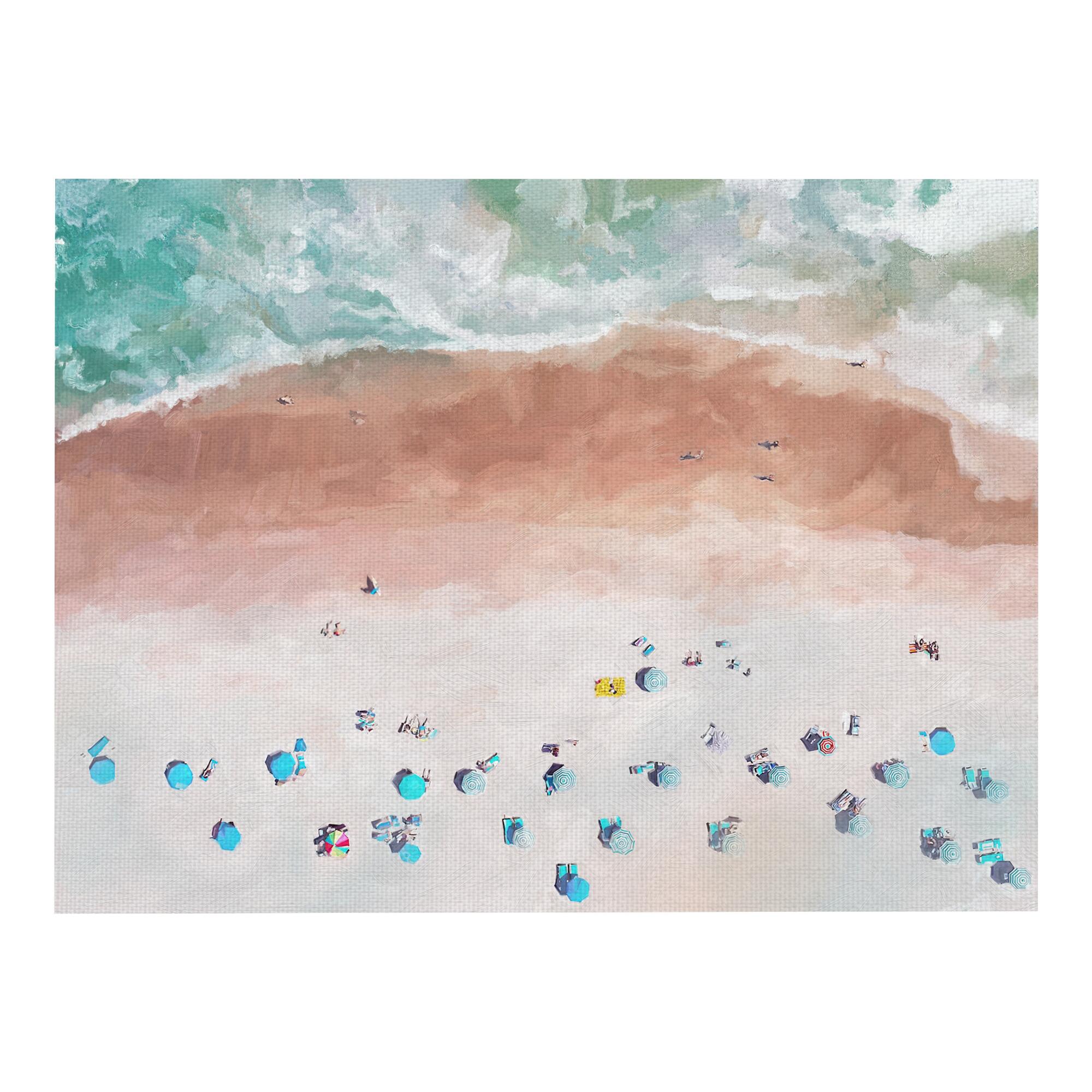 Beach View Canvas Wall Art by World Market