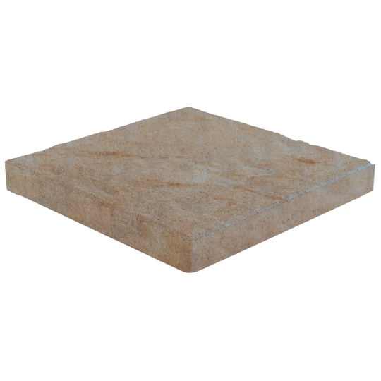 Pavestone 16x16 Taverna 16-in L x 16-in W x 2-in H Timberwood Blend/Slate Concrete Paver in Gray | 26478.TWBL