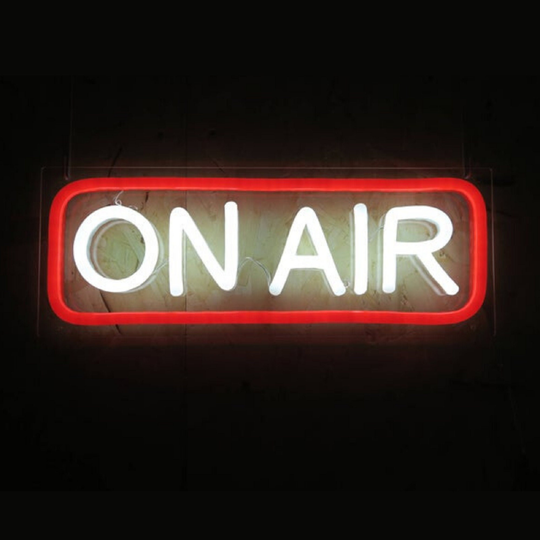 On Air | Led Neon Sign, Home Decor, Light, Signs, Studio Recording