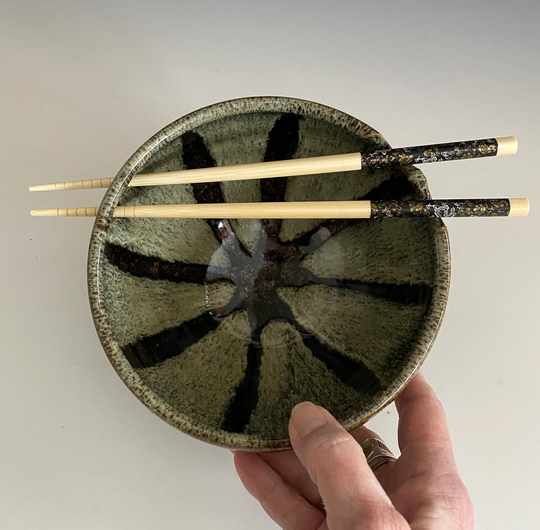 Handmade Pottery Ramen Bowl; Rice Pho Bowl