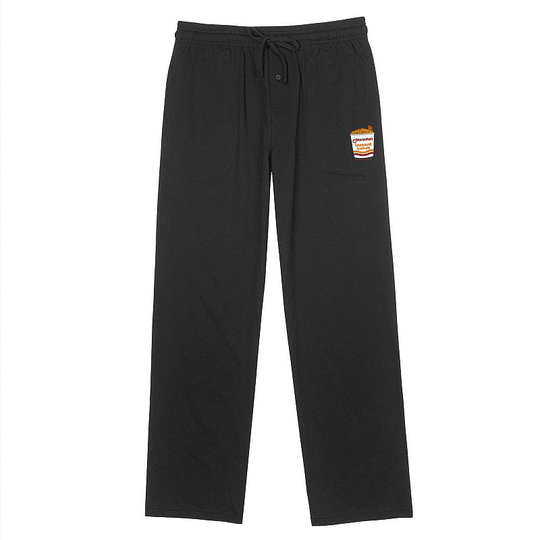 Men's Maruchan Classic Cup Noodle Pajama Pants, Size: Large, Black
