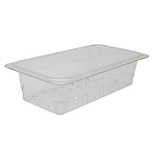 Cambro Camwear 3" Deep Clear Colander (78402)