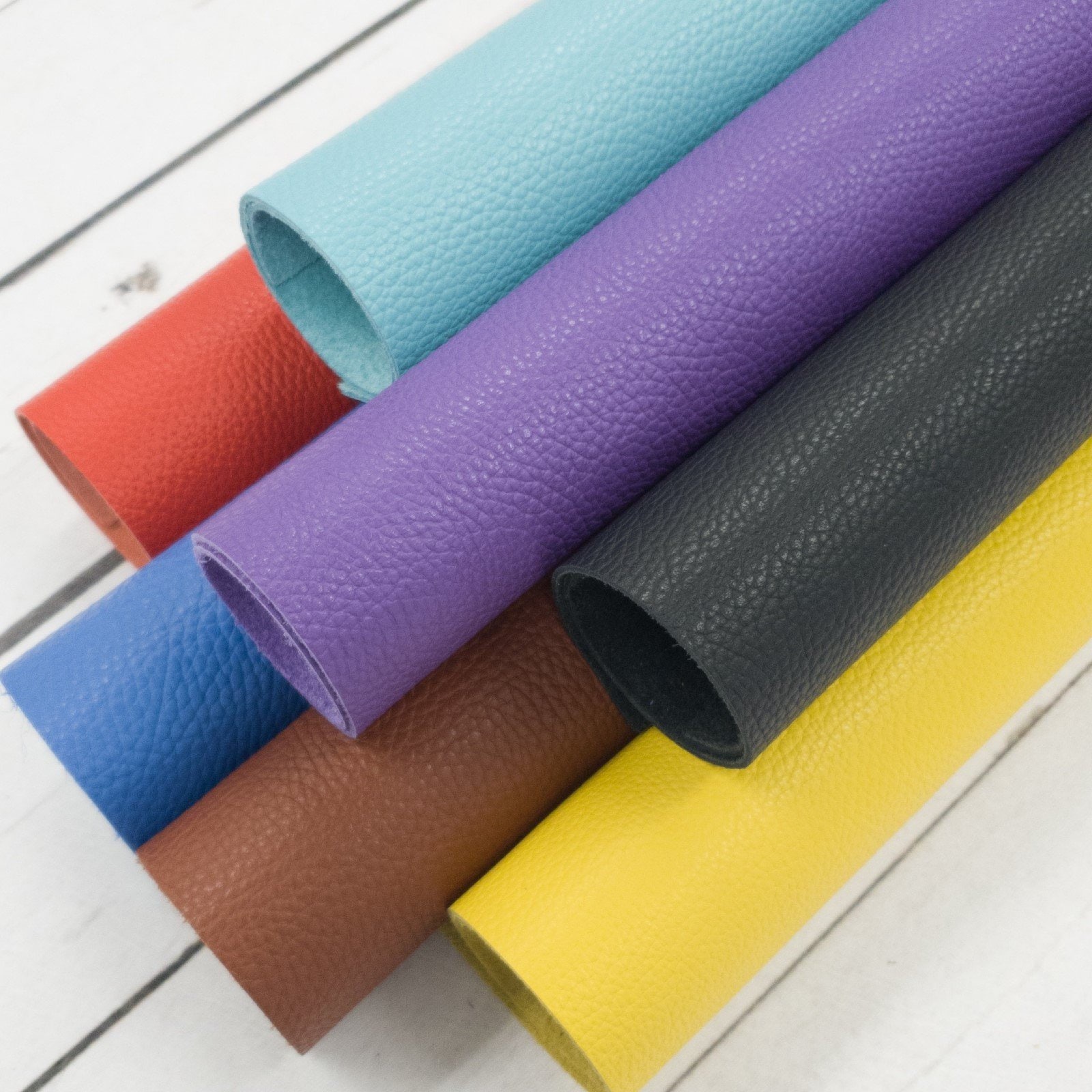 Pebble Grain Leather Sheets/Cowhide Vibrant Colorful Earrings Handbags Jewelry Genuine Bright Solid Pieces Cricut Craft