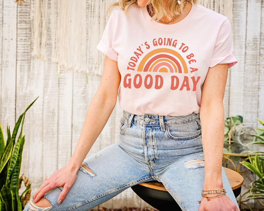 Inspirational Shirt You Got This Todays Going To Be A Good Day Viral Video Slogan Mental Health Teacher Life Rainbow Boho Positivity Gift