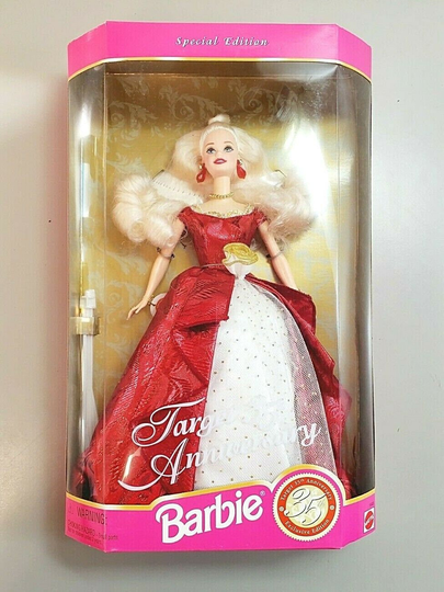 1997 Target 35Th Anniversary Barbie Doll #16485 New Nrfb By Mattel Special Edit
