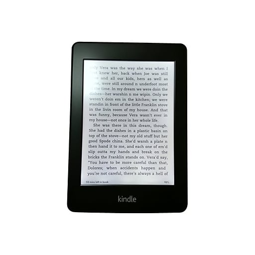 Amazon Kindle Paperwhite E-Reader, 6" Display, Waterproof, 8 GB, 10th Generation, Black (B07CXG6C9W)