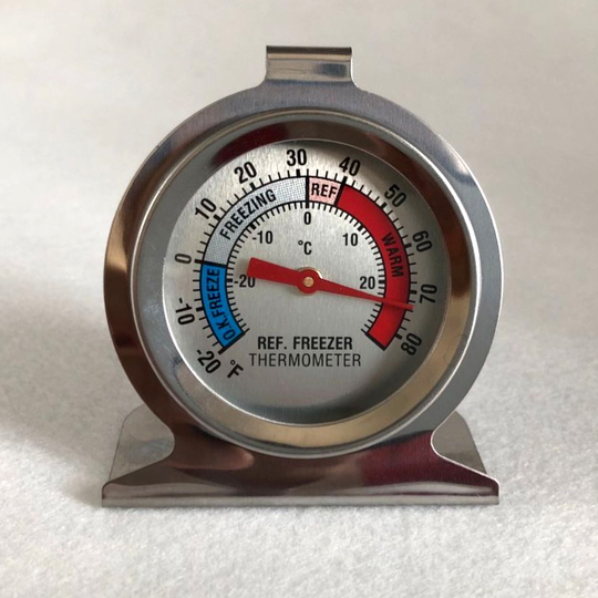 1Pc Refrigerator Freezer Thermometer Fridge Dial Type Temperature Gauge Gadget