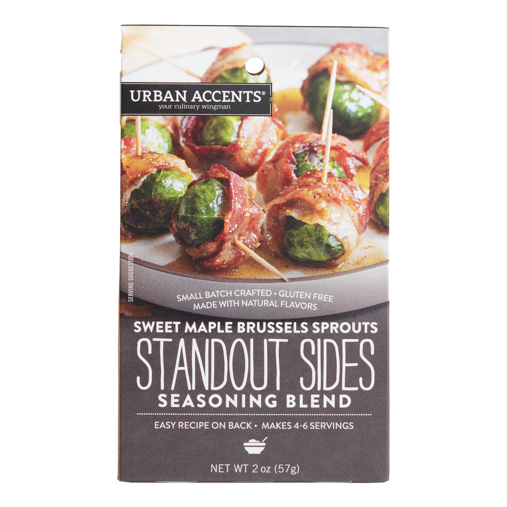 Urban Accents Maple Brussels Sprouts Seasoning Set Of 2 by World Market