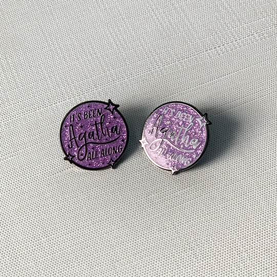 Agatha All Along Lapel Pin