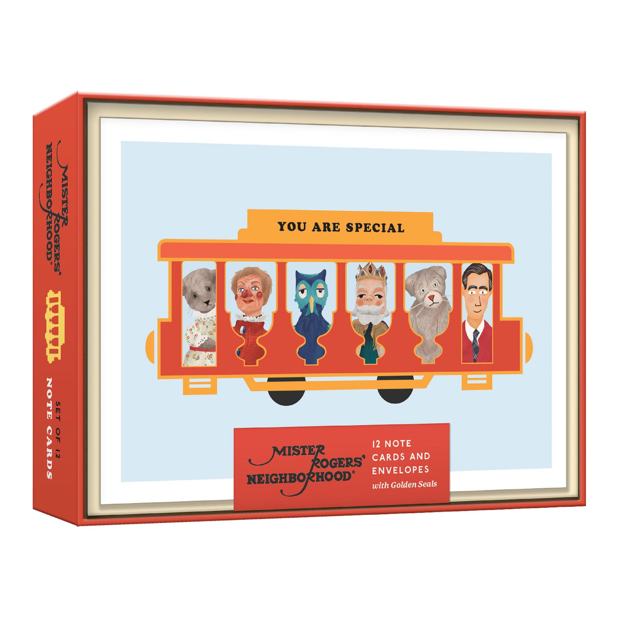 Mister Rogers Notecards 12 Count: Red by World Market