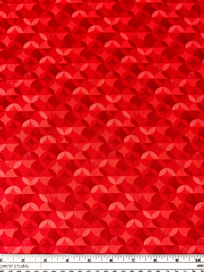 Red Blender Fabric, On Tone Semi Solid Kaleidoscope Fabric 100%cotton For Sewing