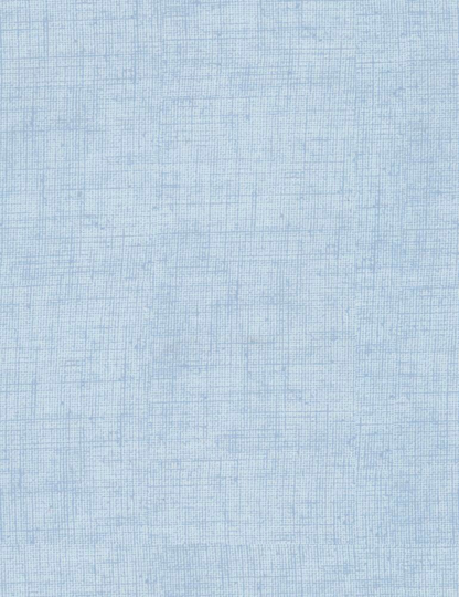 Mix Basic ~ Sky Textured Linen Look Blender Cotton Fabric, Timeless Treasures 100% Blue Fabric